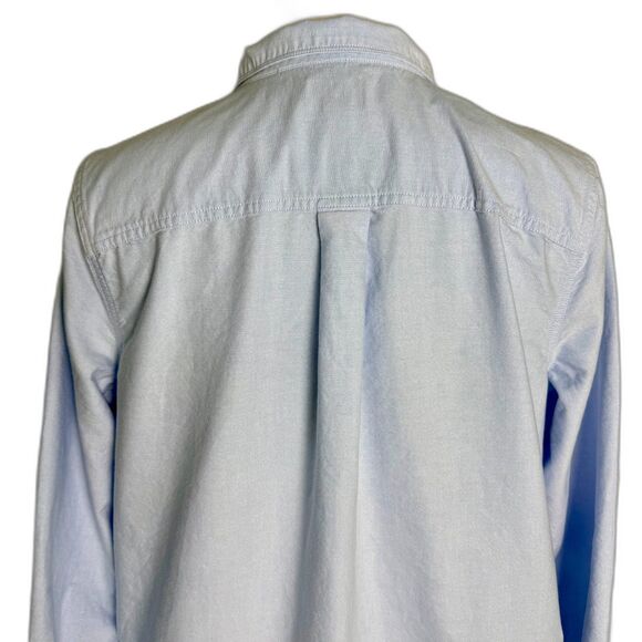 Lands' End Women's Oxford Long Sleeve Button Front Shirt Dress 100% Cotton 2/$50 - Picture 8 of 15